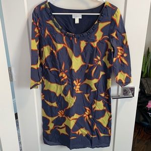 Loft 3/4 sleeve dress, size 8